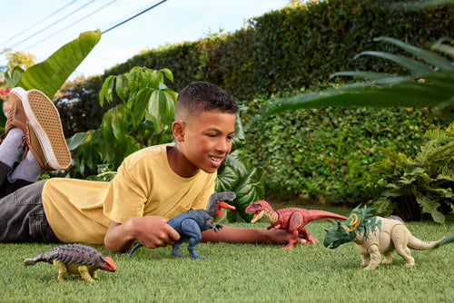 Jurassic World Dinossauro de Brinquedo Rebirth Rugido Selvagem Baryonyx