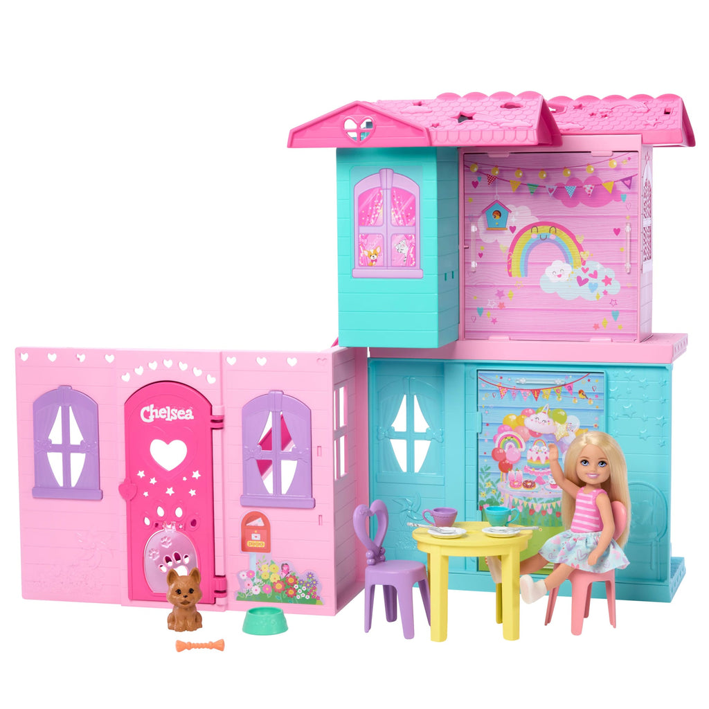 Barbie Casa de Muñecas Casa Transformable de Chelsea