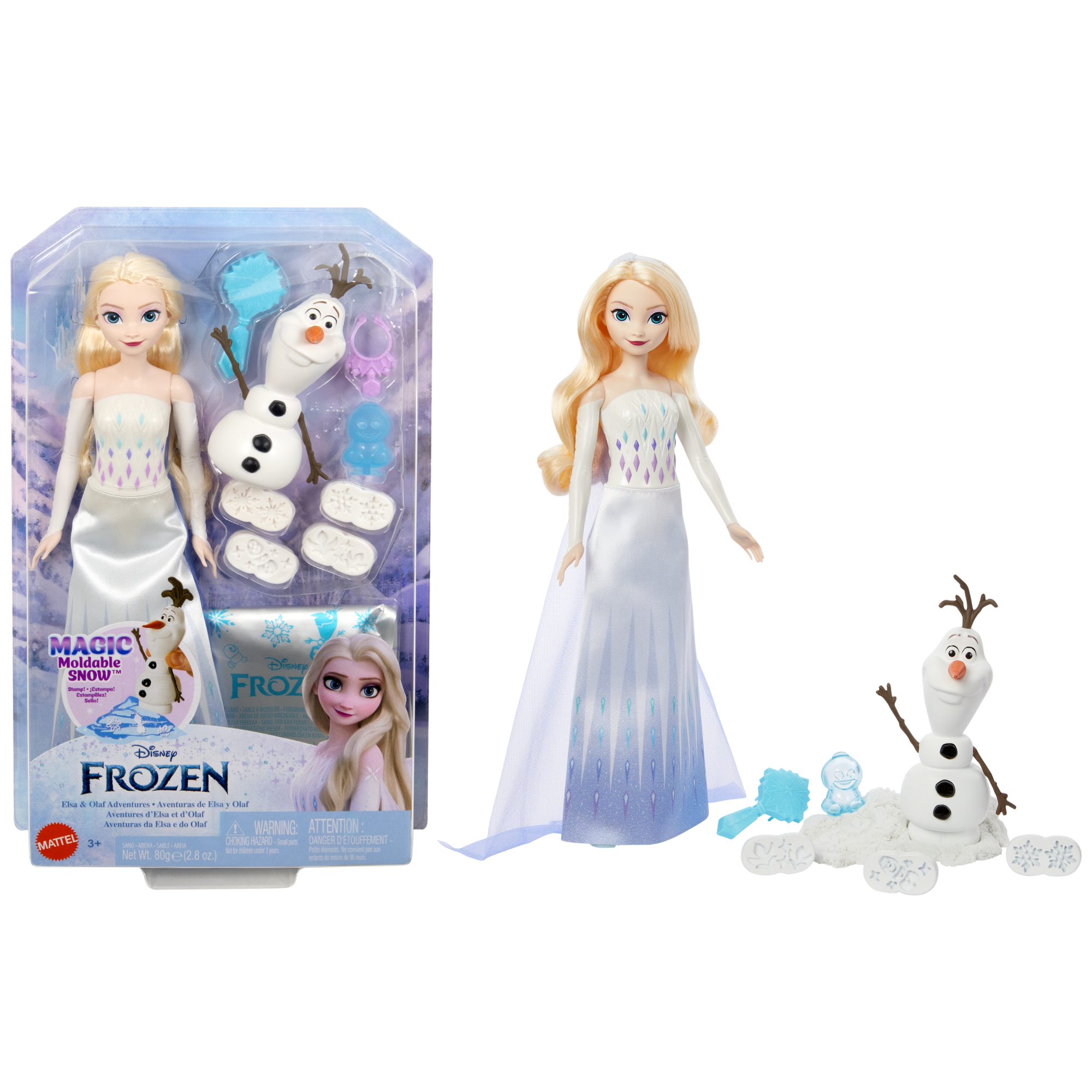 Disney Frozen Muñeca Aventuras Elsa y Olaf