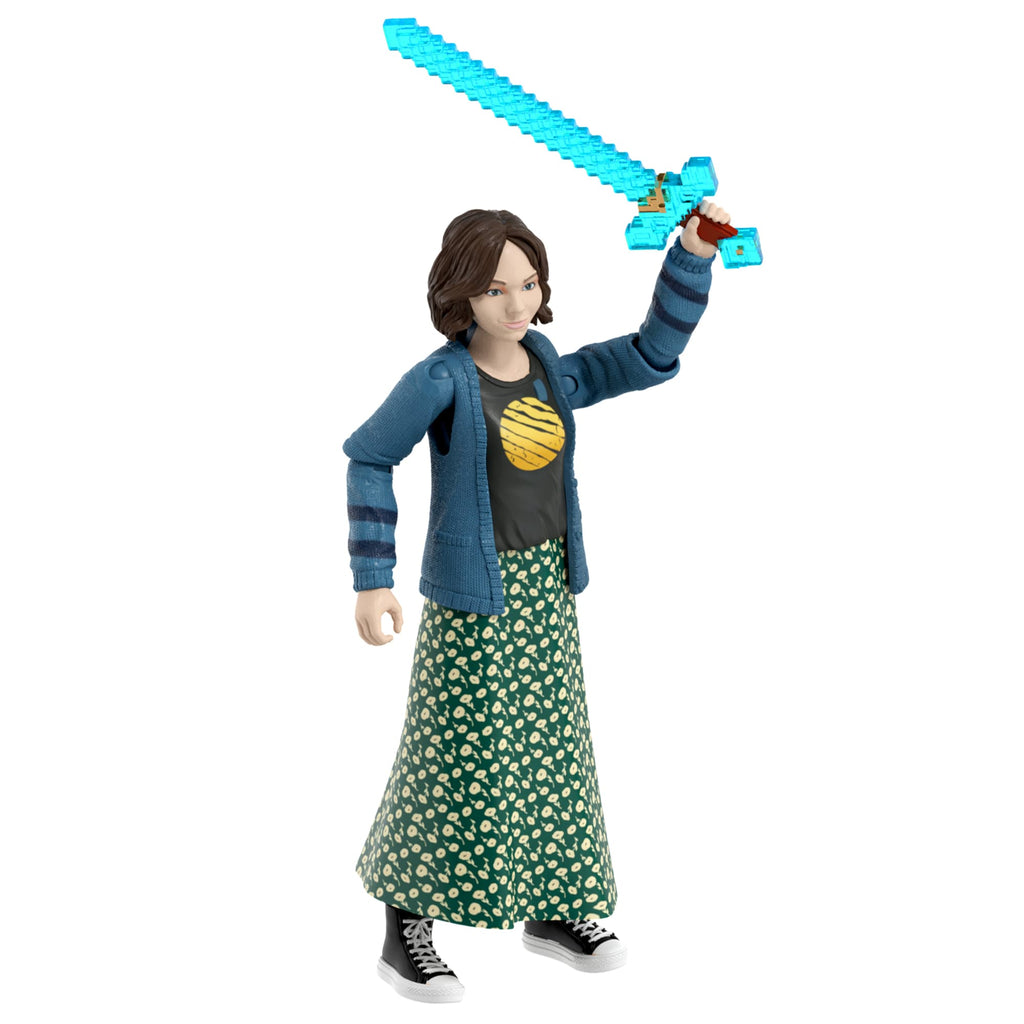 Minecraft Overworld Encounters Pack With 4 Action Figures & 3 Accessories inspired By The Movie