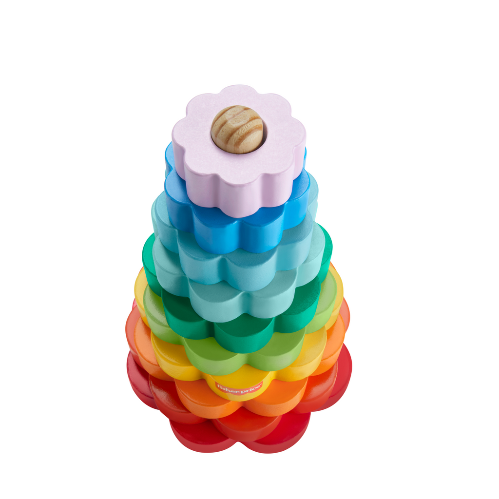 Fisher-Price Juguete para Bebés Anillos Apilables de Madera