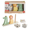 Fisher-Price Juguete para Bebés Animalitos Apilables de Madera