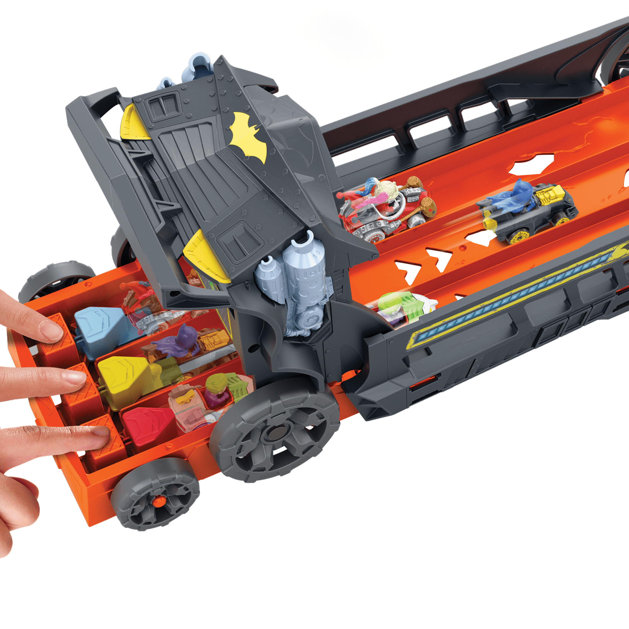 Hot Wheels-Racerverse Batman Évasion-Véhicule Avec 2Voitures en Métal