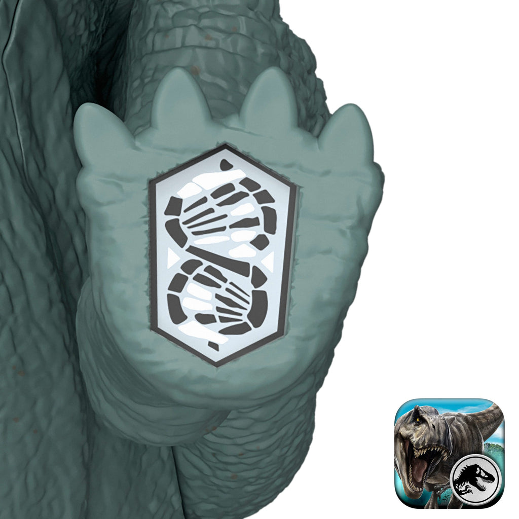 Jurassic World Rebirth Wild Roar Maiasaura Dinosaur Toy, Tail Controlled Attack Chomp & Sound