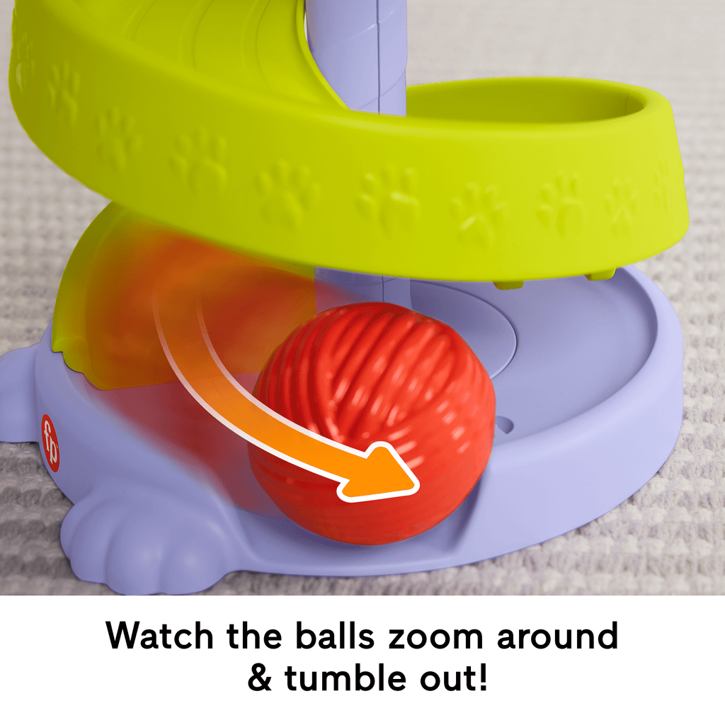 Fisher-Price Fp Pets Purrr-Fect Ball Tower Developmental Toy For Babies & Toddlers