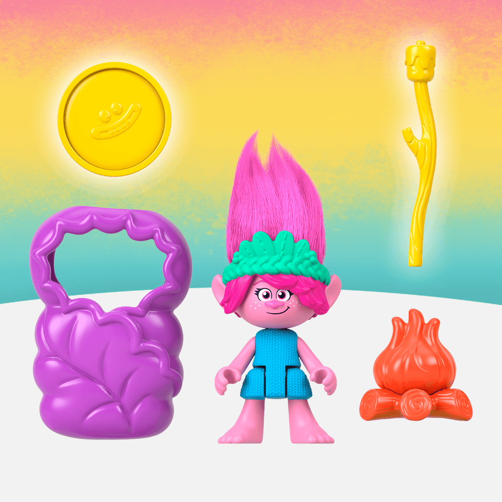 Imaginext  Dreamworks Trolls  Coffret  Camping Fleurs Souriantes