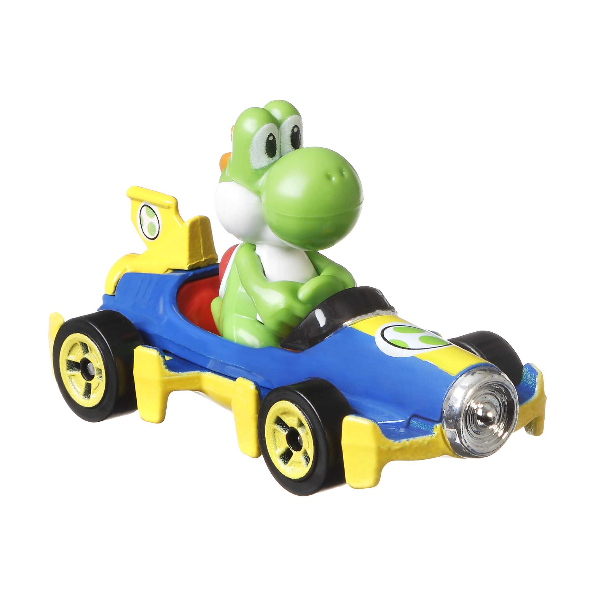 Hot Wheels Mario Kart Veículo de Brinquedo Yoshi Match