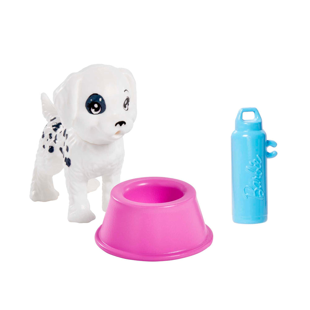 Barbie Toys, Skipper Doll And Dog Walker Set With Puppy And Accessories, First Jobs