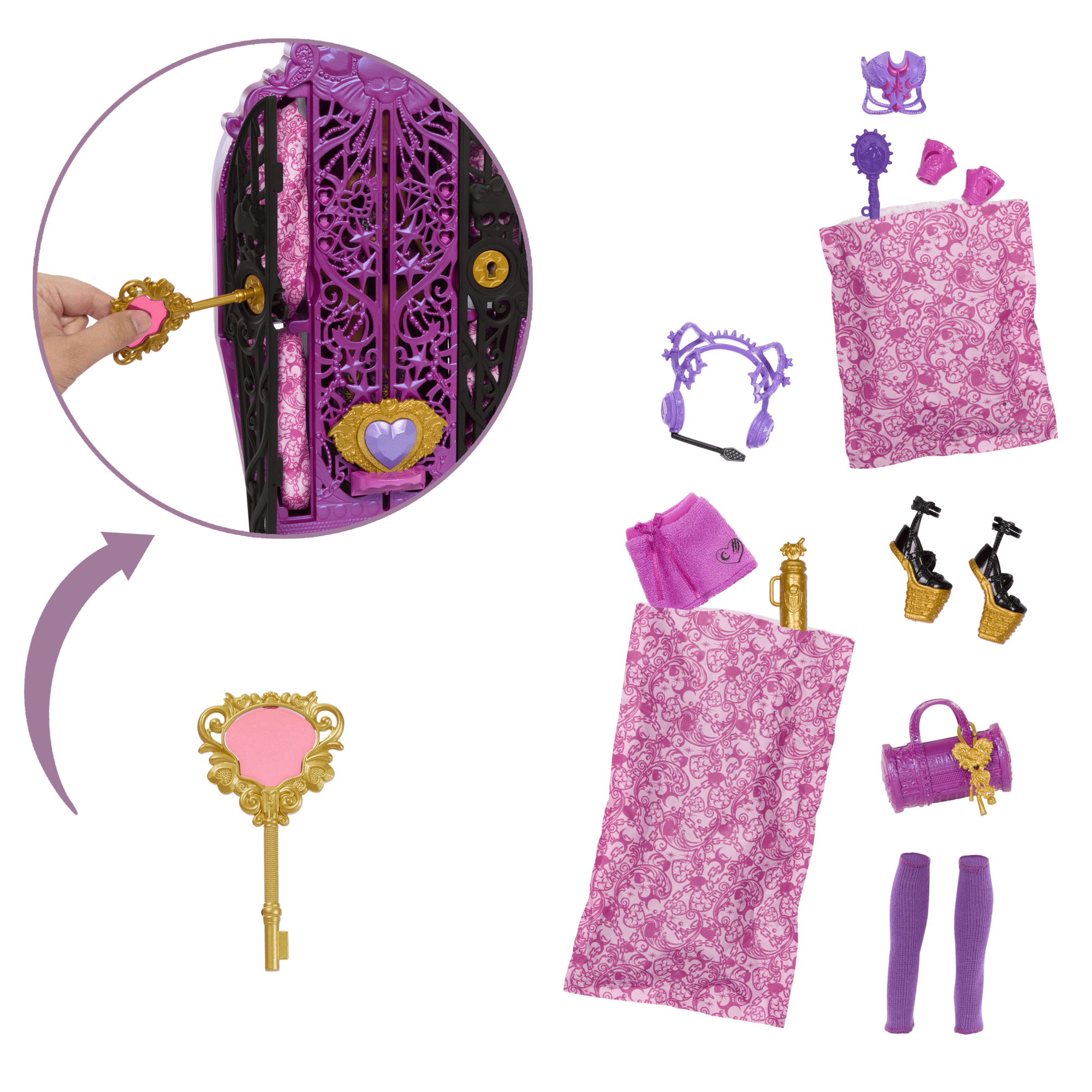 Monster High Monstrueux Secrets Clawdeen Wolf Coffret