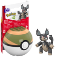 Mega  Pokémon  Figurine Articulée  Rattata D’Alola, 29Pièces