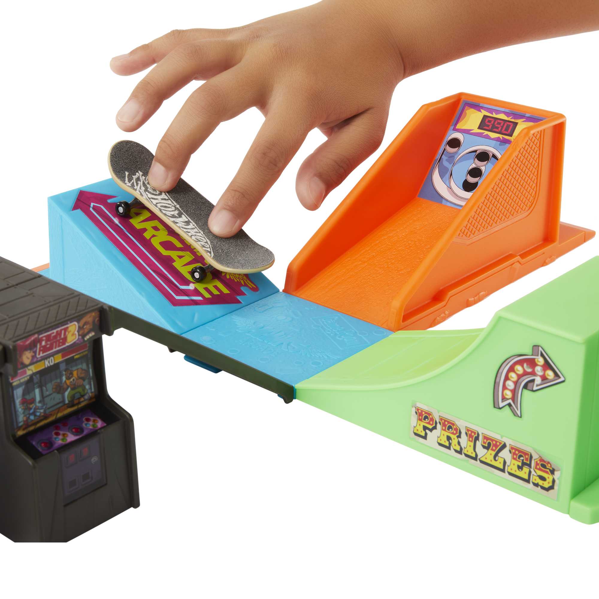 Hot Wheels Skate Pista de Juguete Set Arcade