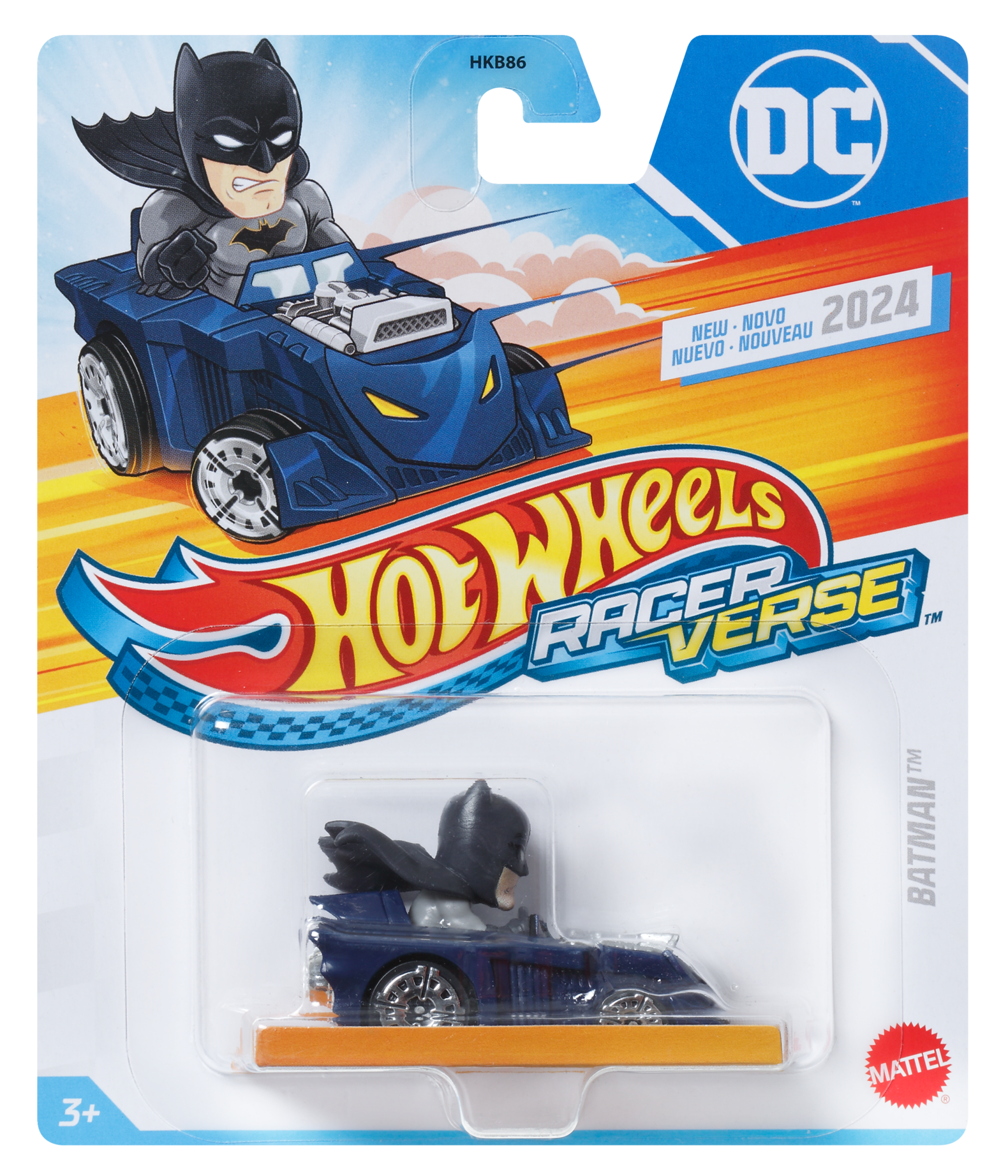 Hot Wheels RacerVerse Vehículo de Juguete Batman