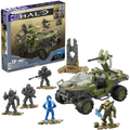 MEGA Halo Juguete de Construcción Warthog del FLEETCOM