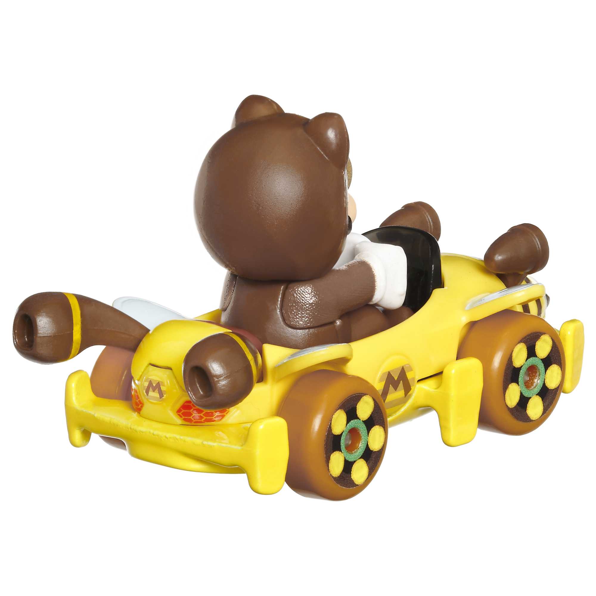 Hot Wheels Mario Kart Veículo de Brinquedo Tanooki Mario Bumble V