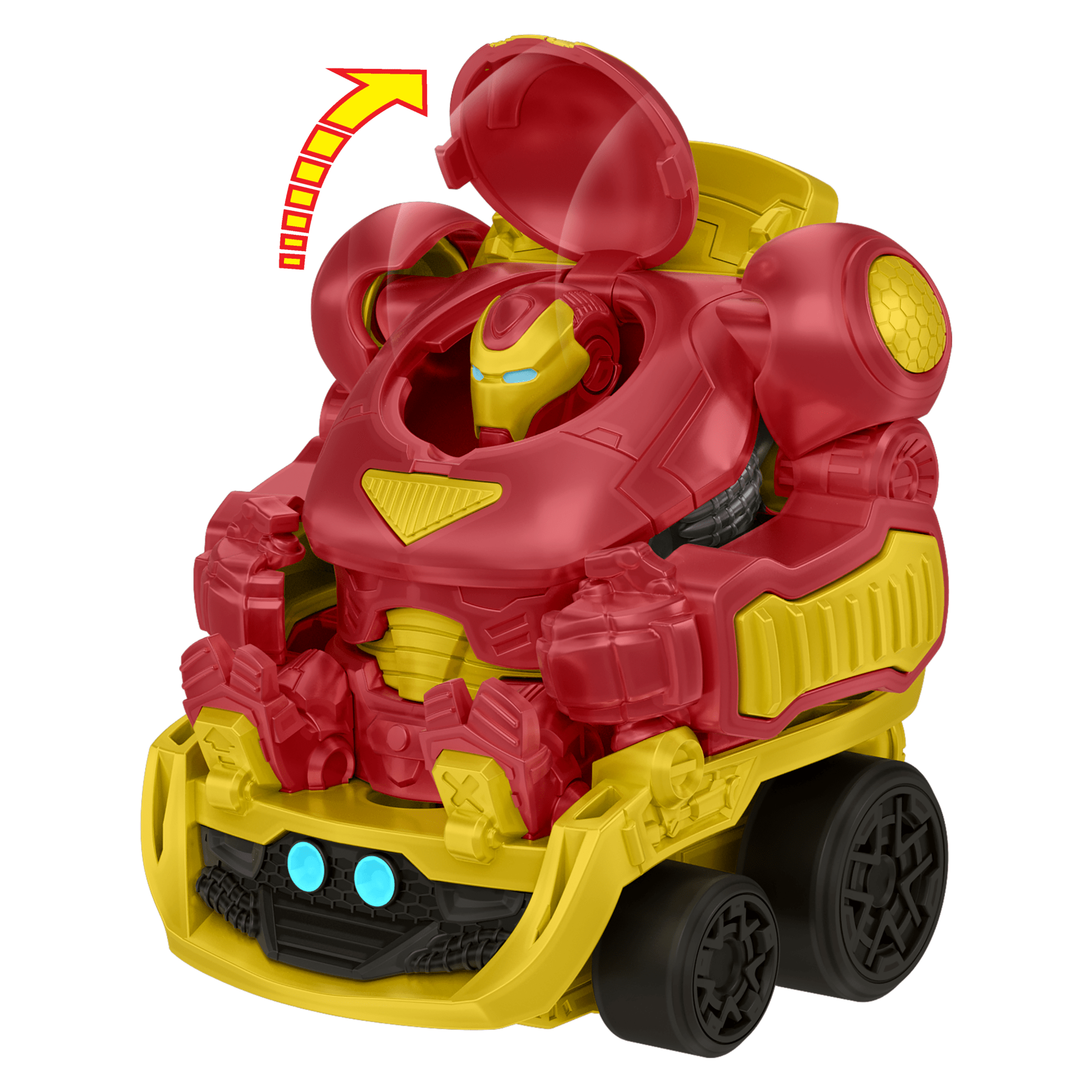 Hot Wheels Racerverse Marvel Camion Hulkbuster, Fig. Non Amovible