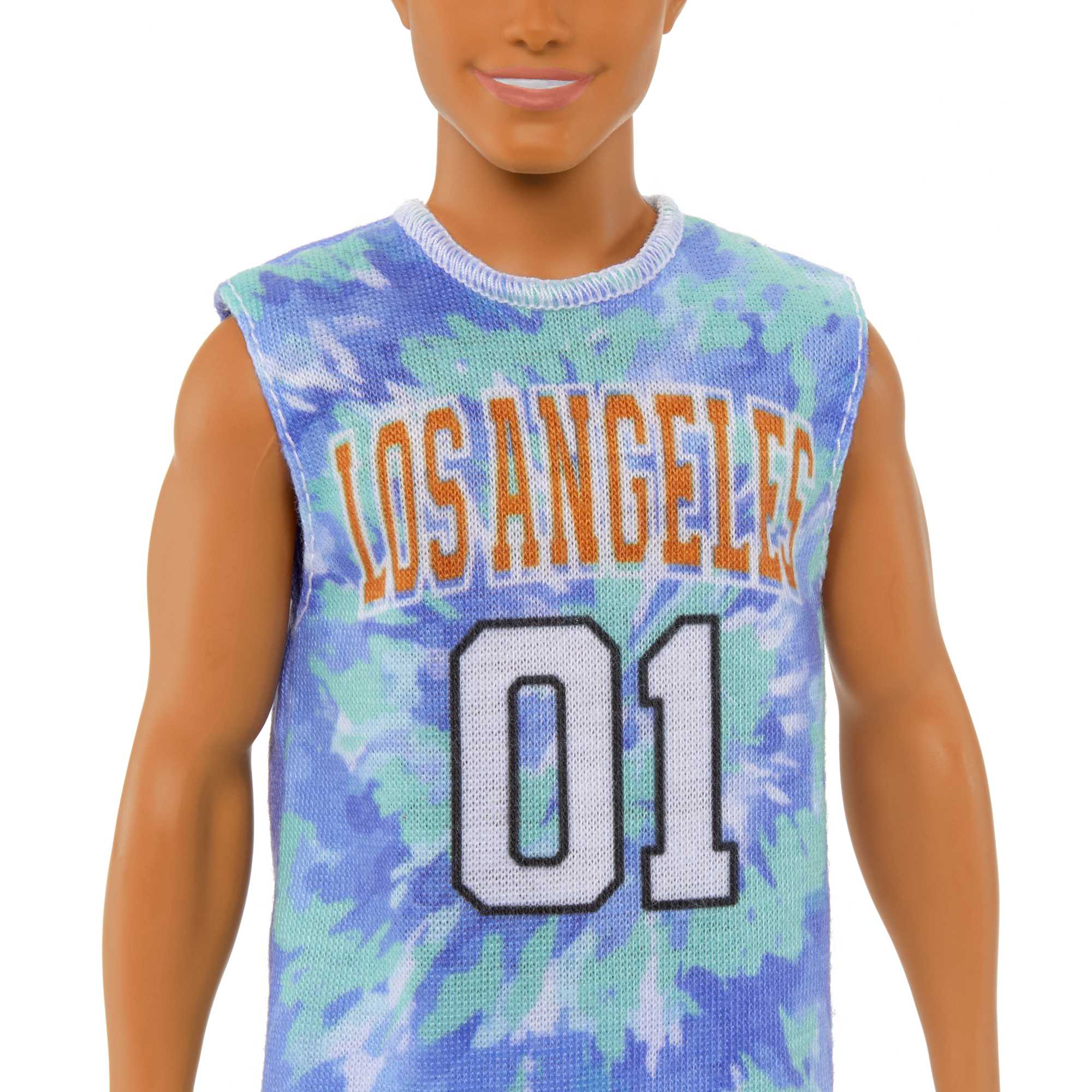 Barbie Ken Fashionistas Doll #212 With Jersey And Prosthetic Leg