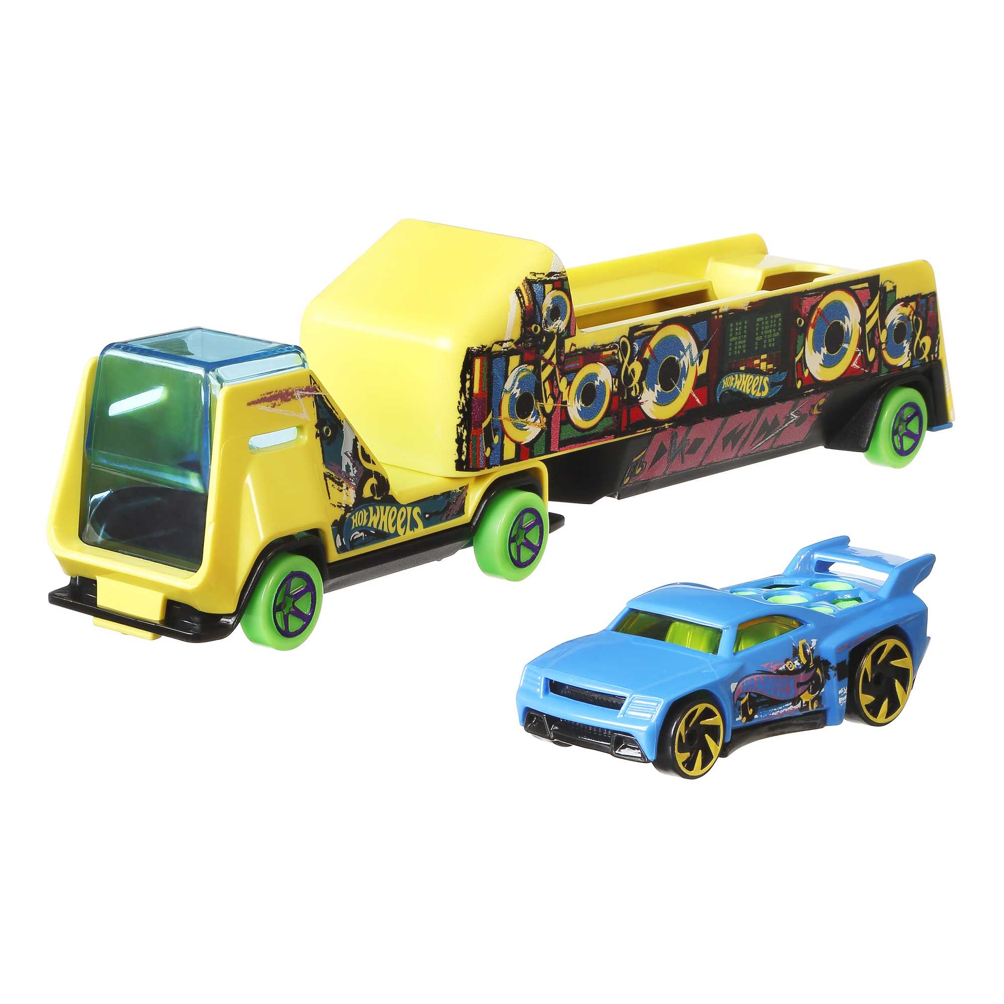 Hot Wheels Diecast Vehículo de Juguete Transportador de Autos de Lujo
