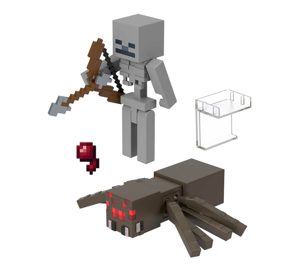 Minecraft Coffret de 2 Figurines Articulées de 7,62 Cm (3,25 Po)