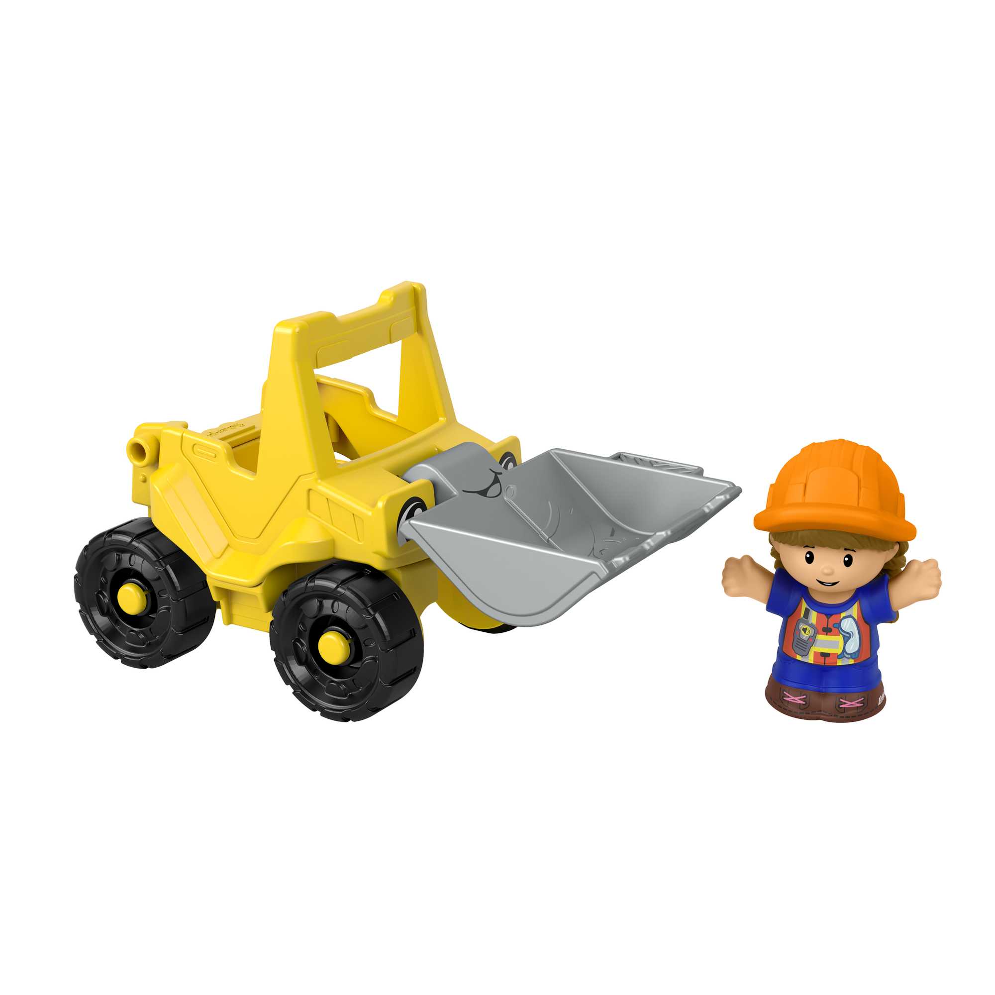 Fisher-Price  Little People  Bulldozer et Figurine, 2Éléments