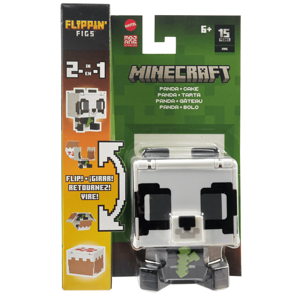 Minecraft Flippin’ Figs Collection de Figurines Échelle de 9,53Cm
