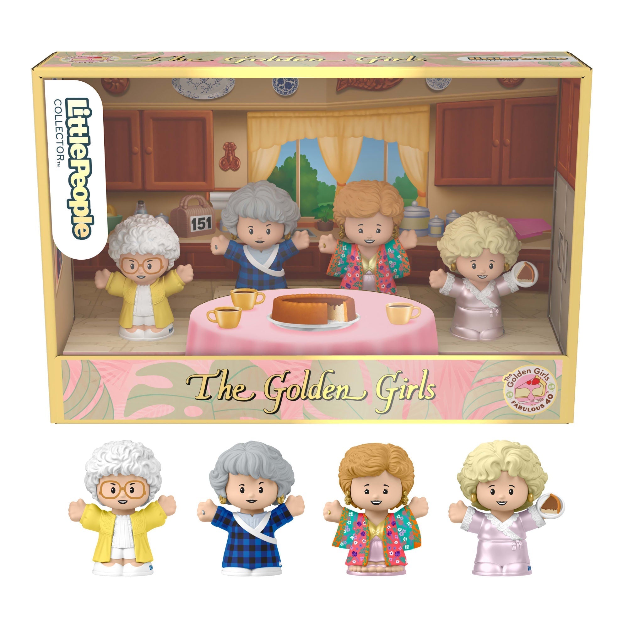 Little People Collector  The Golden Girls: Late Night Cheesecake