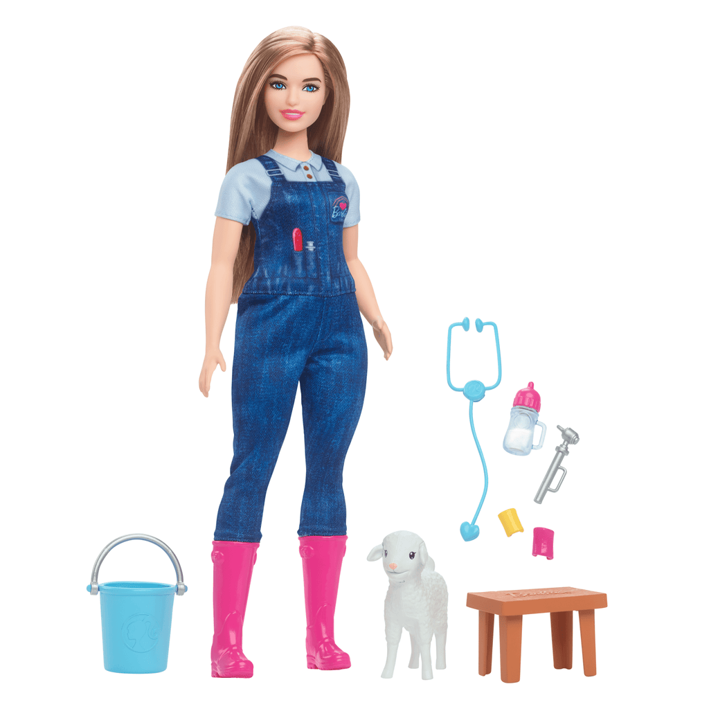 Barbie Carrières 65Eanniversaire Vétérinaire de Campagne, 10Acc.